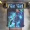 Generisch 3D Gedruckt Motiv Neymar Bettwäsche-Set mit Fußballstar-Aufdruck, Bettdecken-Set 100 x 135 cm, für Jungen und Teenager, Mikrofaser-Bettwäsche mit 2 Kissenbezügen