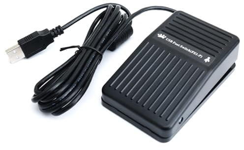 DINSOAVR MultiFunctional USB Foot Pedal With Personalizes Key Binding For Diverses Desktop Applications Video Editing Tool