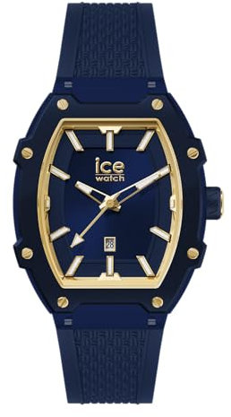 ICE-WATCH - Ice boliday Navy Blue Plastic - Montre Bleue pour Femme avec Bracelet en Silicone - 023995 (Small)
