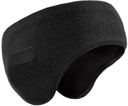 Bonnet avec oreilles chaud pour l'extérieur, insonorisé, cache-oreilles de sommeil, bandeau, réduction du bruit du sommeil, enveloppement, hiver, femmes, sommeil pour hommes et femmes, anti-bruit