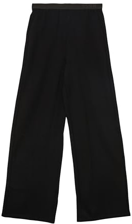 s.Oliver Wide Leg Hose aus Interlockjersey mit elastischem Bund