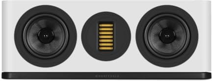Wharfedale EVO 5.C Centre Speaker – 2‑Way Bass‑Reflex Design, Dual 5″ Kevlar Woofers & AMT Tweeter, 89 dB Sensitivity, 4 Ω Impedance (White)