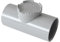 FIRST PLAST NRC50G Valve Anti-Retour en PVC à Collage, Gris, ø 50 mm