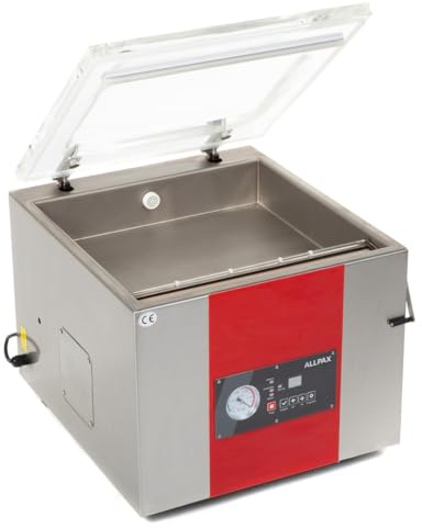 Vakuumiergerät KV 415-1 Schweißbalken - Vakuumpumpe: 20 m³/h - Vakuum: 99% - Kammerabmessung (BxLxH): 450 x 390 x 140 mm