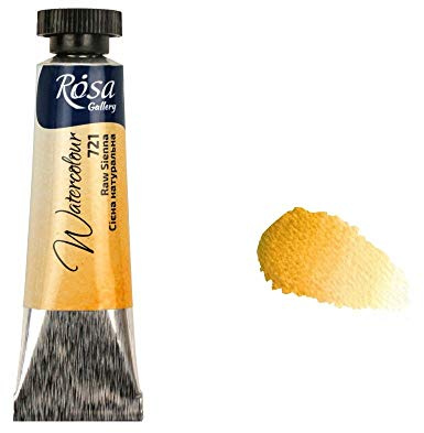 Professional Watercolour Paint, 10ml Tubes, Gallery, Artist Quality (Raw Sienna)