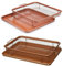 Perfectly Crisp, Less Fat, Nonstick Crisper Basket + Cookie Sheet Set for Oven, oberdome Plus, oberdome BBQ,