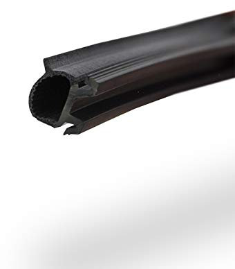Guarnizione ad incastro per porte blindate Di.Bi., colore Nero (3 metri)