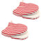 Shiwaki 1 Pair Mini Oven Mitts Microwave Mitts Pot Holder Extreme Heat Resistant Cotton Linen Gloves Surfaces Non-Slip Oven Duckbill Glovess - Red