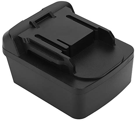 Battery Adapter for Milwaukee M18 Battery Converter, Built‑in PCBA, Convert to for Makita 18V BL1830 BL1840 BL1850 BL1860 Li‑Ion Battery,Wear-Resistant,ASB,Black