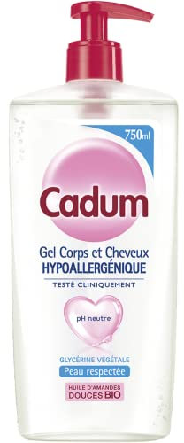 Cadum Hypoallergénique Gel Douche Corps et Cheveux
