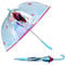mybagstory - Regenschirm für Kinder - Die Eiskönigin - Blau - Kindergarten - Urlaub - Regenschirm Mädchen - 73 cm - Geschenkidee - leicht - kompakt - manuelle Öffnung - strapazierfähig - Klemmfest,