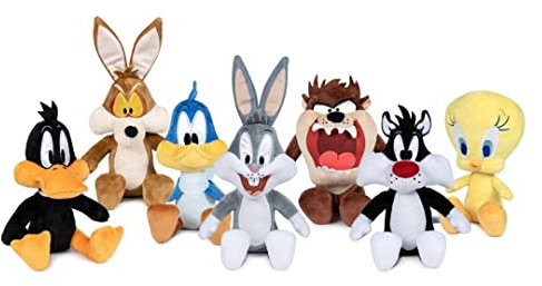 PlayByPlay Looney Tunes Plüschtier, 20 cm, 1 Stück Sortiert