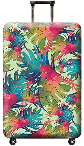 GOXUNYUAN Reise Gepäck Abdeckung, Koffer Protector Tasche passt 26-28 Zoll Gepäck Colorfulmaple