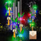 Wind Chimes for Outdoors, Solarleuchten Windspiele für Draußen, Windspiel Außen, Solarleuchten LED Windspiele Farbwechsel, Solar Windspiele für Draußen Hängend,Geschenke für Väter, Mütter, Freunde