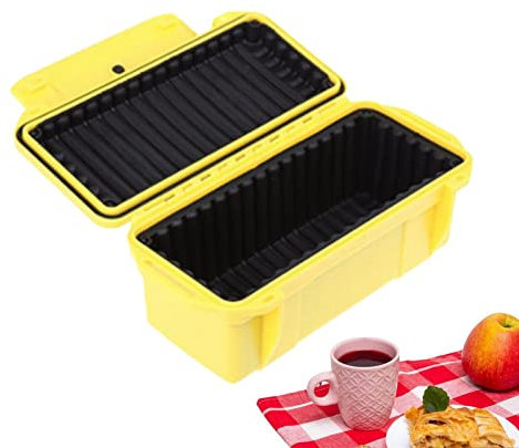 Locking Waterproof Storage Container, Storage Box with Lid and Secure Buckles, Tough Container for Tools, Sports Equipment Organization Keloc