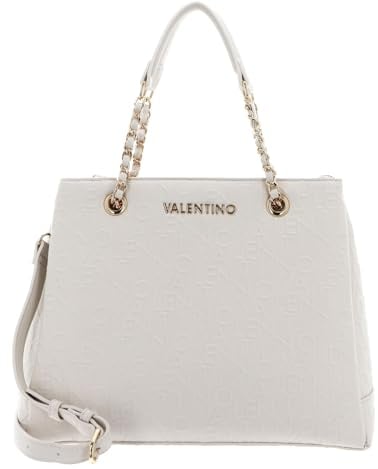 VALENTINO Relax Shopping Bag S Ecru