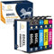 ColorKing 604XL Patronen Kompatibel für Epson 604 Patronen für Epson XP-2200 XP-2205 XP-3200 XP-3205 XP-4200 XP-4205 Workforce WF-2910 WF-2930 WF-2935 WF-2950 (2Schwarz 1Cyan 1Gelb 1Magenta)