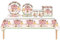 Farm Animal Party Decorations - 69pc Farm Theme Supplies, Tablecloth, Plates, Napkins, Cups for Baby Shower & Birthday Parties