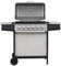 Gasgrill mit 6 Flammen Edelstahl Silbern, 44285