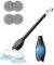 COCHEJUGAR Lavapavimenti e mocio elettrico 2 in 1, serbatoio d'acqua da 800 ml, impermeabile IPX8, manico di estensione regolabile, batteria da 4000 mAh e 2 velocità, ideale per hotel, appartamenti e
