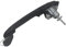 Türgriff Fahrerseite FÜR VW FÜR Sharan FÜR SEAT FÜR Alhambra 33MM PIN LÄNGE DH006 6K0837205 6K0837206 VORNE Links RECHTS TÜRGRIFF MIT SCHLOSSZYLINDER Beifahrerseite Äußerer Türgriff