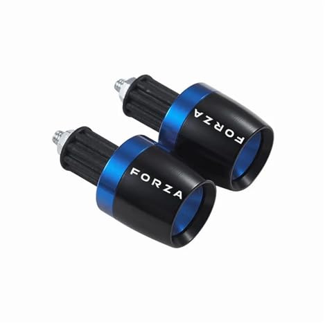 Embouts de poignées de guidon de moto for Honda Forza 350, Forza 750, Forza 350, 750, NSS 350, NSS 350, 2018-2025 7/8 Inch 22mm(Blue)