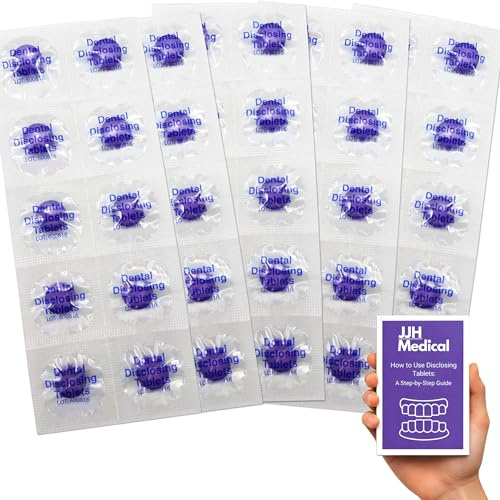 Disclosing Tablets (Set of 50) JJH Medical Bundle