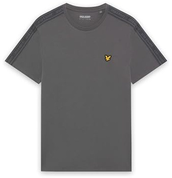 Lyle & Scott SS T-Shirts Jacquard Tape T-Shirt
