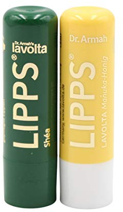Dr. Armah Lavolta Manuka Honig Lipps 4,6g + Shea Lipps Classic 4,7g Lippenpflege