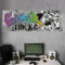 tjapalo®vr210 xtra-Robustes Gamer Poster mit Namen Wandbild Gaming Zimmer cooles gamer Poster gaming Gamer Bild für die Wand Poster für Teenager, Größe: B70xH24cm