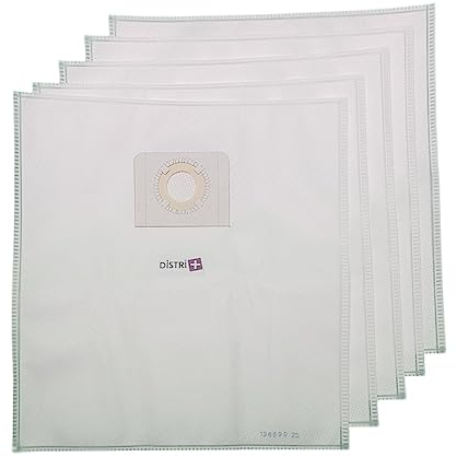 Distri+ - Sac aspirateur Compatible avec Karcher NT20/1 AP, WD3, 69074690 - Bosch Gas 15, GAS20 ... - La Pochette de 5