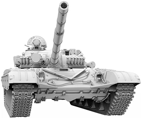 Das Werk DW35032 Medium Tank T-72M (3in1) - 1:35 Panzer Modellbausatz - NVA Übergangsversion ÜV-1 ÜV-2 & Irak - Bewegliche Kette - Ungebaut