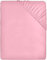 Utopia Bedding Fitted Sheet King, Pink - Deep Pocket 14 inch (35 cm) - Easy Care - Soft Brushed Polyester Microfibre Fabric - Shrinkage and Fade Resistant - Bottom Sheet