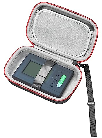 RLSOCO Tasche für GQ GMC-500 Plus/GMC-600 Strahlungsmessgerät Radiation Detector & GQ EMF-390 EMF Messgerät Mobilfunkmasten Detektor(Nur Tasche)