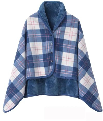 FUELIX Regencape Rollstuhlfahrer, Rollstuhl Decke Ganzkörper Winter Warme Abdeckung, Rollstuhldecke Erwachsene Winter, Rollstuhlzubehör für Alle Arten Von Rollstühlen. G,100 * 140cm