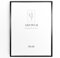 Artower® Bilderrahmen Schwarz Metall Dünner Rahmen für 30 x 40 cm | Posterrahmen Groß Collage | Picture Frame Metal 30x40 cm | Aluminium Schmal Bilderrahmen | Black Poster Rahmen
