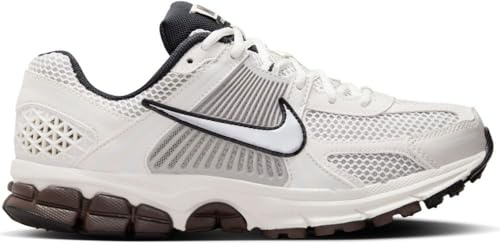 NIKE Zoom Vomero 5 Womens Running Trainers FJ2028 Sneakers Shoes (UK 7.5 US 10 EU 42, Phantom Metallic Platinum 001)