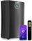 Klarstein DryFy ProConnect 16L deshumidificador - 285w, wifi, depósito de 2.5l, 16L/día, filtro de carbono activado, silencioso, sensor de humedad, timer 24h, para hogar, oficina, negro
