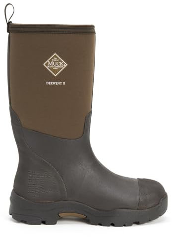Muck Boots Unisex Erwachsene Derwent II Arbeitsschuhe, Brown (Bark), 37 EU