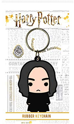 Wizarding World Harry Potter - Severus Snape Chibi, Schlüsselanhänger aus Gummi, 4.5 x 6 cm