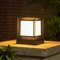 FREEDL Klassisch Pfostenlichter Außen Quadratische Gartenleuchte, E27 Pollerleuchte Aussen Sockelleuchte Anthrazit Wegeleuchten Antikem Look Outdoor Retro Gartenlampe Wasserdicht Pfostenleuchte,S