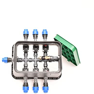 Plug&Rain 6er-Ventilbox Hunter PGV, 32 mm (1) Eco