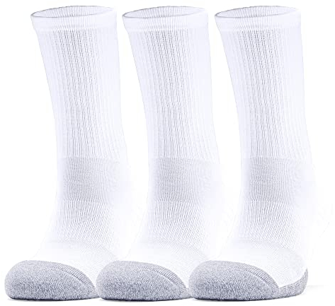 Under Armour Unisex UA Heatgear Crew, Long Sports Socks, Compression Socks