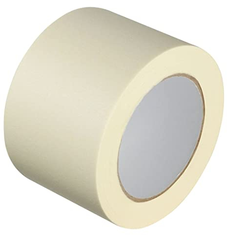 GTSE - Breites Kreppband - 75 mm x 50 m - Malerkrepp zum Oberflächenschutz beim Streichen - lösemittelfreier Kleber - 1 große Rolle
