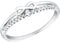 Amor Ring 925 Sterling Silber Damen Ringe, mit Zirkonia synth., Silber, Infinity, Kommt in Schmuck Geschenk Box, 2035634