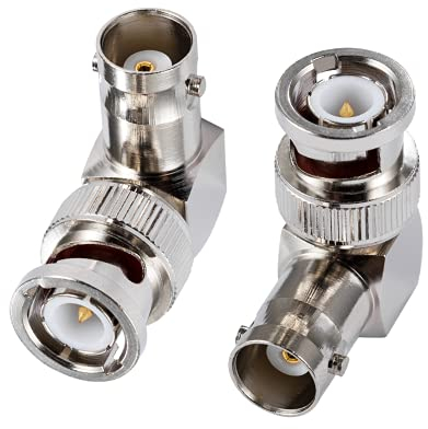 Vecys CB Radio Adapter BNC Adapter BNC Male to Female Right Angle 90 Degree for CB Antenna BNC Aerial CB Aerial CB Antenna 4G Antenna Ham Radio HD Video HDTV(2 pcs)…