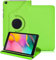 Kemocy Coque pour Samsung Galaxy Tab A 8.0 2019,360 Rotation PU Pell Protection avec Support Housse Etui pour Tablette Samsung Galaxy Tab A 8.0 Pouces 2019 SM-T290 / T295 / T297,Vert