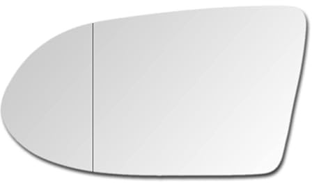 Ersatzspiegelglas Spiegelglas zum Kleben Außenspiegel Links Asphärisch passend für OPEL ZAFIRA A 1999-2005