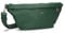 Zwei Damen Hip Bag Mademoiselle.M MH80 Bauchtasche 40 cm 3 Liter, Crossbody Bag wasserabweisend, 3-in-1 Bequeme Brusttasche, Gürteltasche & Hüfttasche (moos)