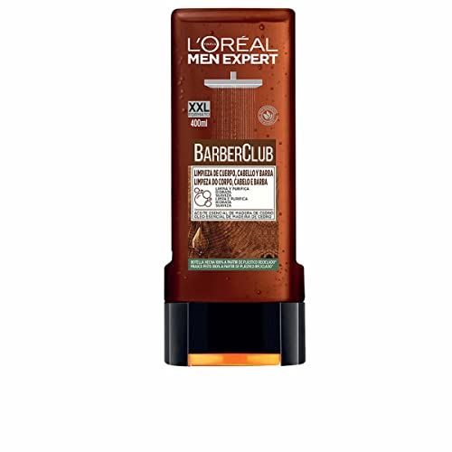 L'Oréal Paris Men Expert Barber Club Gel de Ducha Hidratante, 400ml